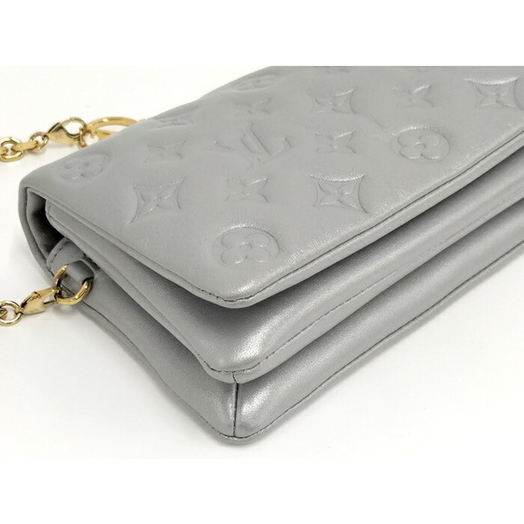 Louis Vuitton Pochette Coussin Monogram Pattern Leather Shoulder Bag - Picture 4 of 9